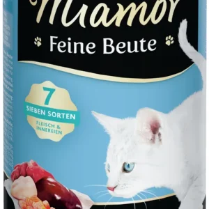 Sparpaket 6 x 400 g Miamor Feine Beute mit Lachs Katzen Nassfutter Meistverkauft